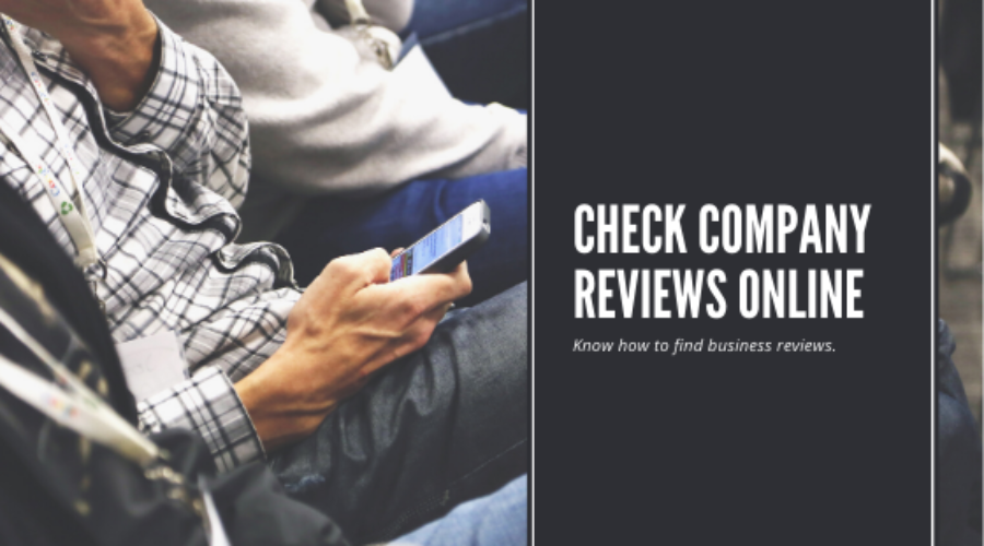 How to check reviews about a company