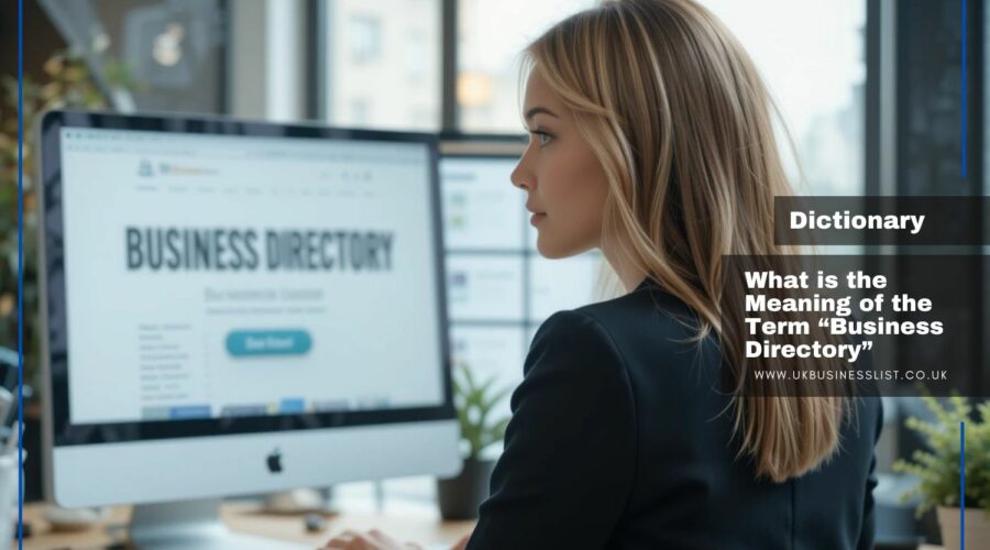 What is the Meaning of the Term “Business Directory”
